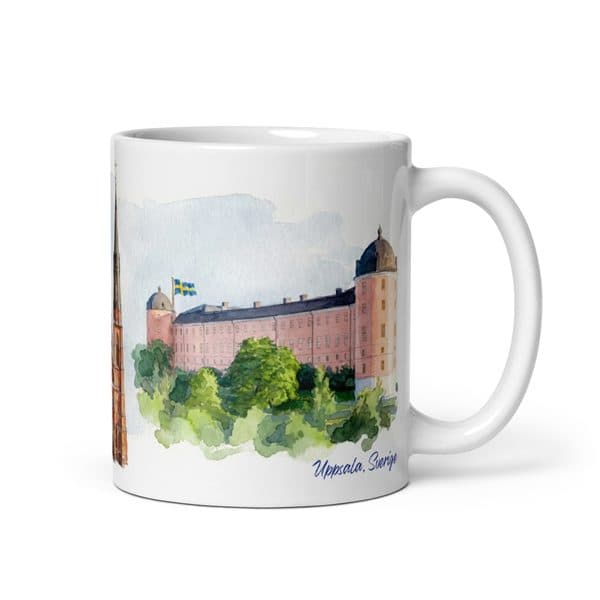 Uppsala mug Watercolour - 1